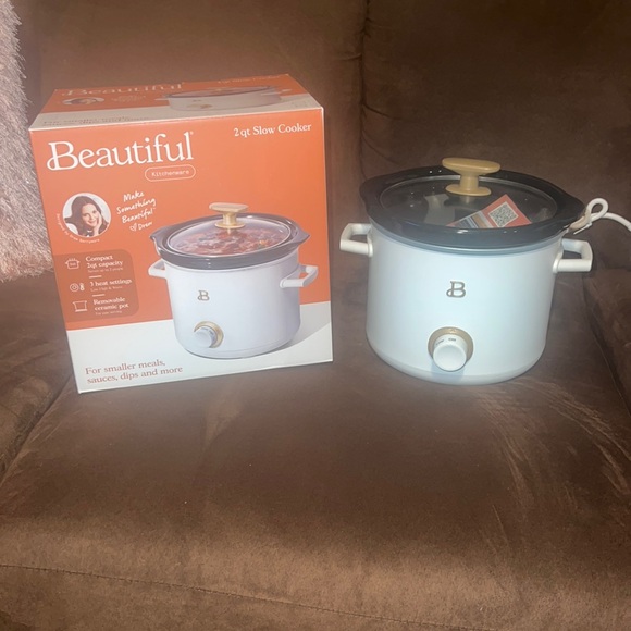 Beautiful by drew Barrymore kitchenware 2 quart slow cooker - Picture 1 of 5
